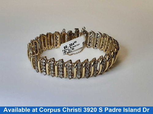 Bracelet - Yellow Gold 10k (.417) 33 grams 7 inch
