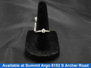 Women's Ring - Solitaire - White Gold 14k (.585) 2.1 grams Size 6.5