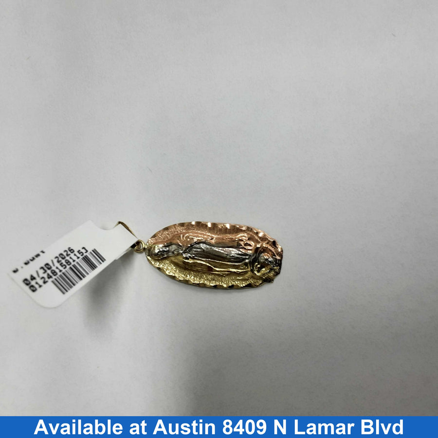 Religious Pendant - Yellow Gold 14k (.585) 1.1 grams