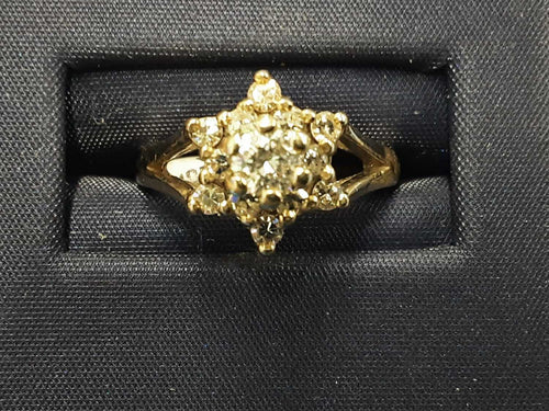 Women's Ring - White Gold 14k (.585) 4.1 grams Size 5