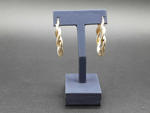 Hoop Earrings - Yellow Gold 14k (.585) 6.5 grams