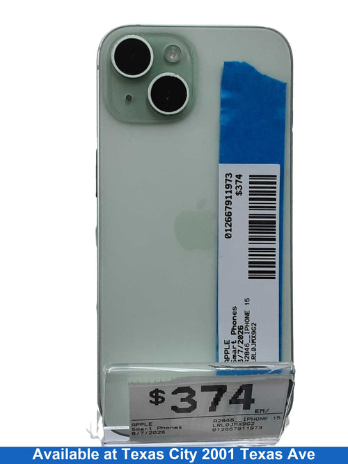 Apple A2846__iphone 15 128 Gb Silver Smart Phone
