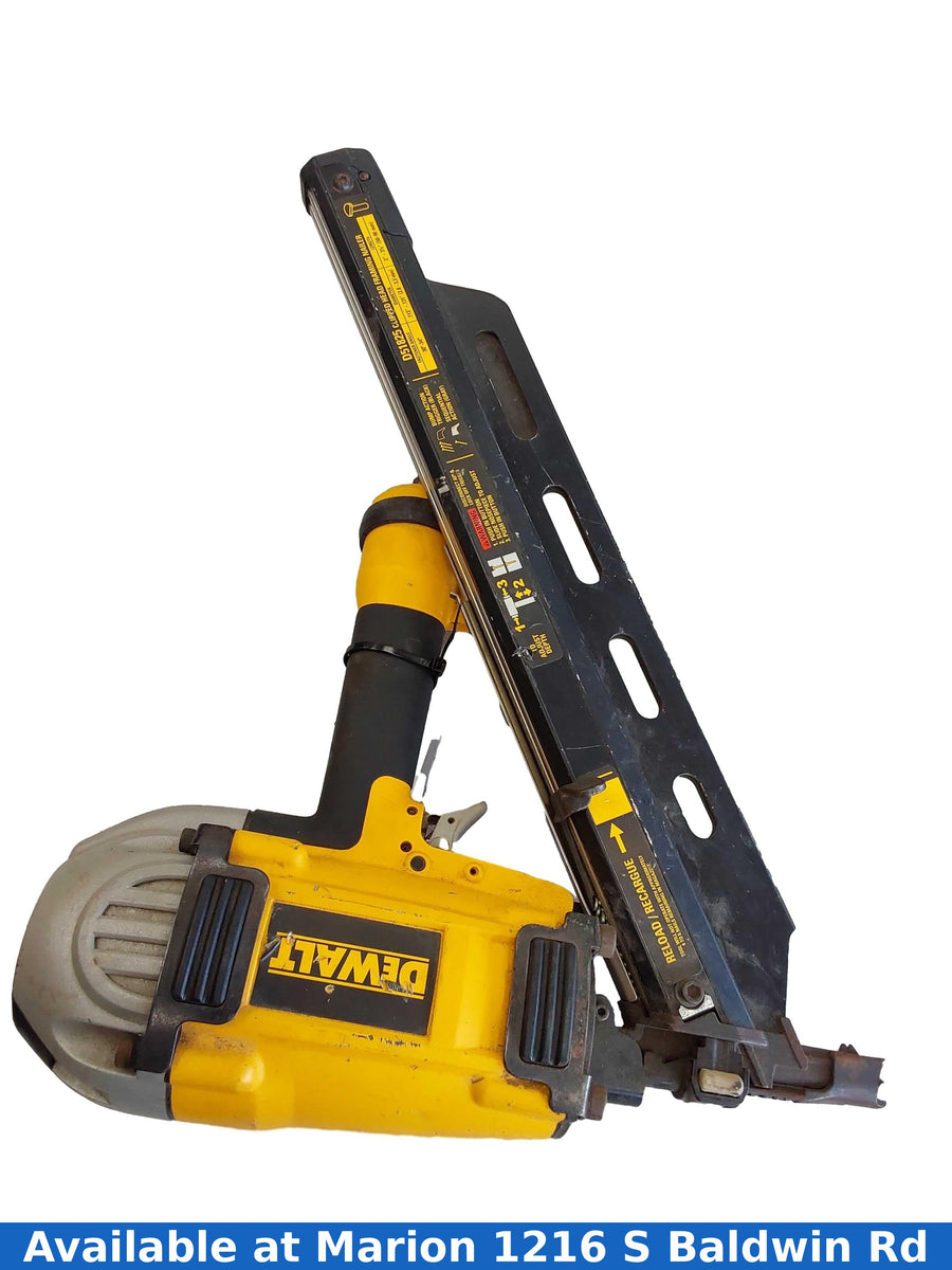Dewalt D51825 Yellow Pneumatic Framing Nailer