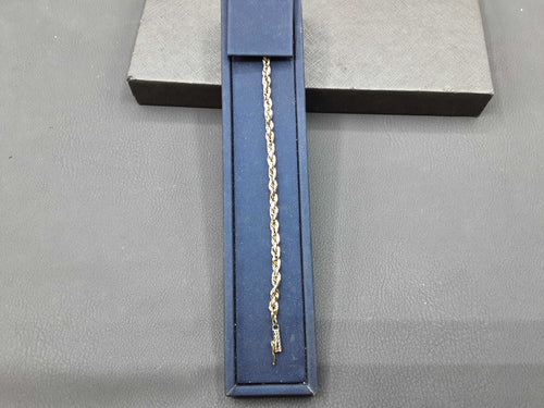 Rope Bracelet - Yellow Gold 14k (.585) 9.2 grams 9 inch