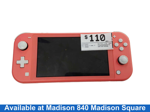 Nintendo Switch Lite (32gb) 32 Gb Pink Portable Video Game System