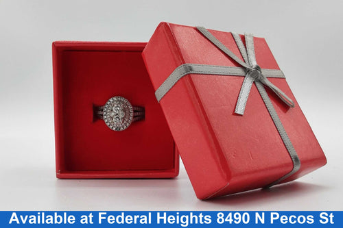 Women's Ring - White Gold 14k (.585) 5.92 grams Size 7