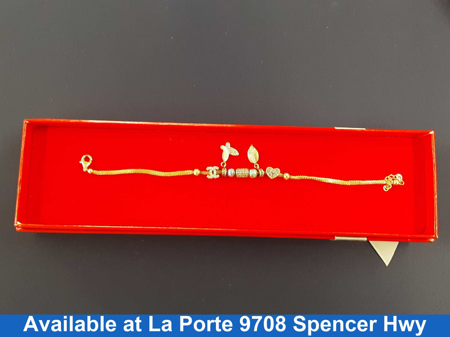 Tennis Bracelet - Yellow Gold 14k (.585) 6.8 grams 4 inch