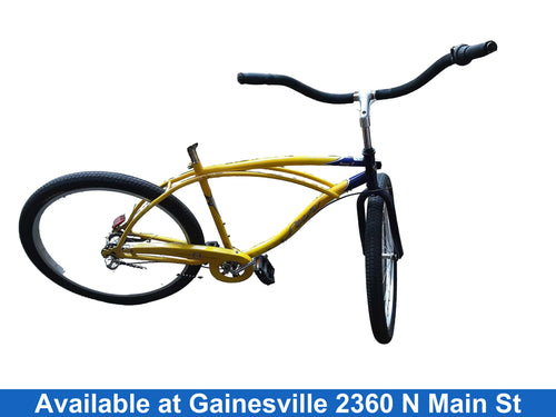 Sun Nexus 3 Yellow Cruiser Bike