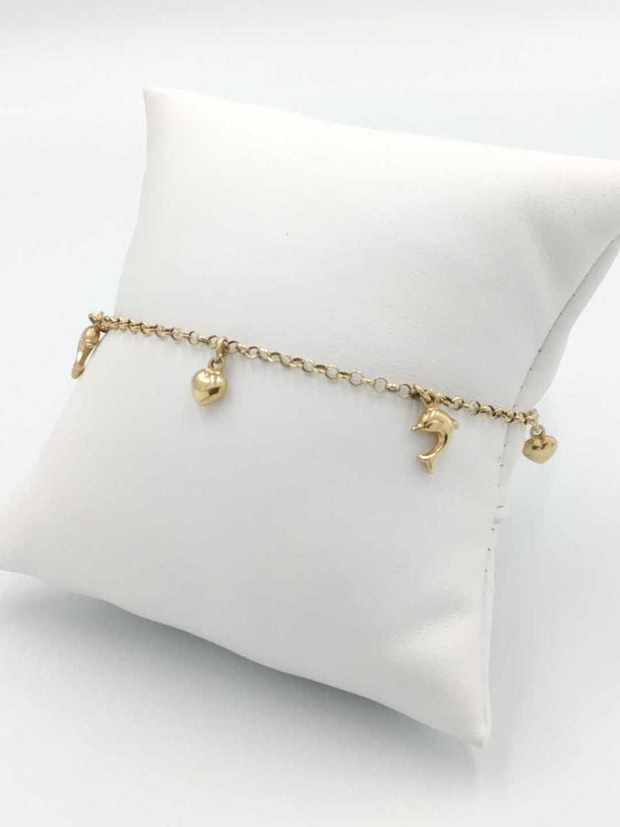 Bracelet - Yellow Gold 14k (.585) 5.1 grams 9 inch