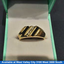 Men's Ring - Yellow Gold 14k (.585) 5.4 grams Size 10