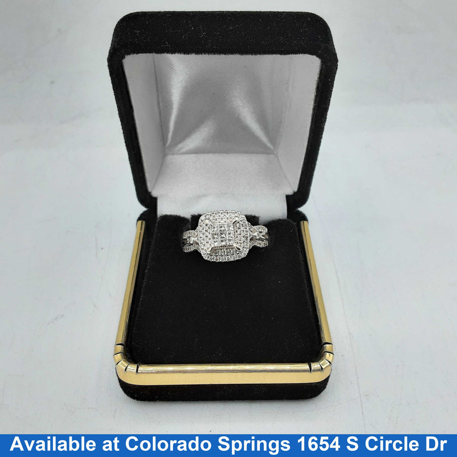 Women's Ring - White Gold 14k (.585) 5.3 grams Size 7