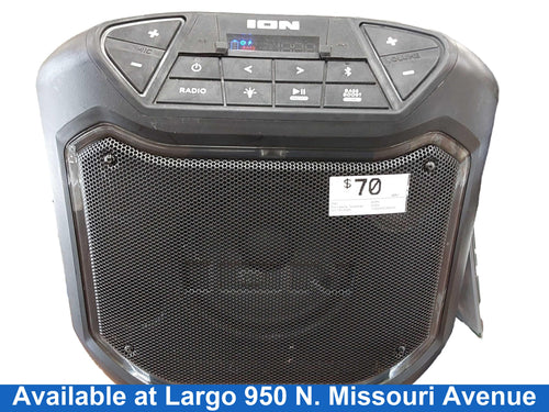 Ion Black Portable Speaker