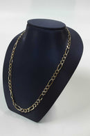 Figaro Chain - Yellow Gold 10k (.417) 26.6 grams 18 inch
