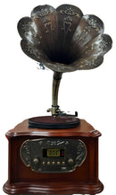 Lugu Lake Brown Home Turntable
