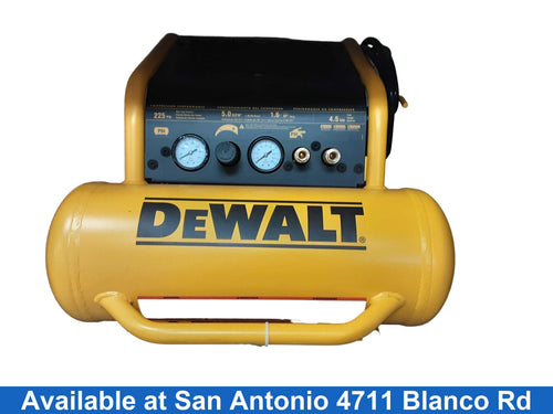 Dewalt D55146r Yellow Electric Compressor
