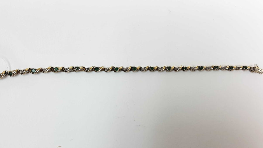 Tennis Bracelet - Yellow Gold 10k (.417) 5.2 grams 7 inch