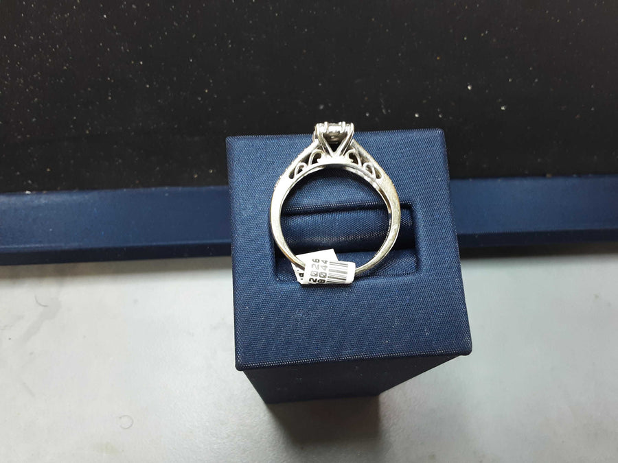 Ring - Engagement Set - Yellow Gold 14k (.585) 4 grams Size 10