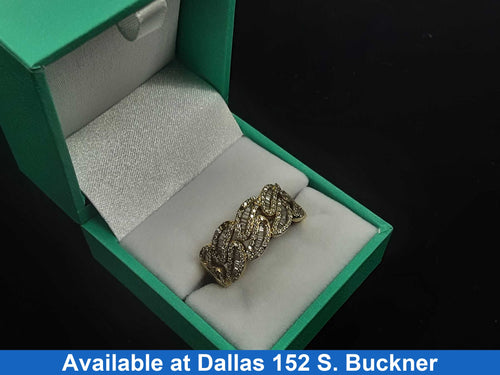 Men's Ring - Yellow Gold 10k (.417) 7.7 grams Size 20