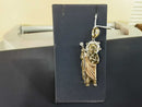 Religious Pendant - Tricolor Gold 14k (.585) 6.5 grams