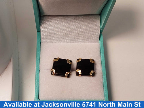Earrings - Yellow Gold 14k (.585) 2.9 grams