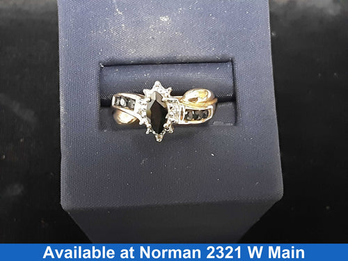 Women's Ring - Yellow Gold 10k (.417) 2.9 grams Size 7.5