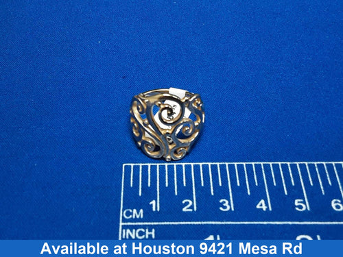 Women's Ring - Yellow Gold 14k (.585) 8.2 grams Size 10