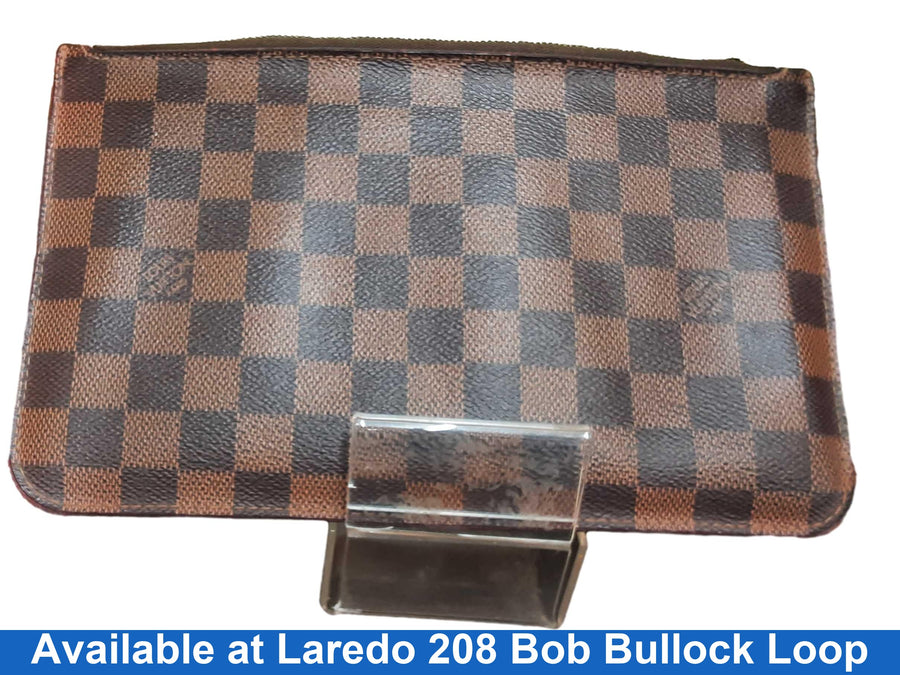 Louis Vuitton Damier Ebene Brown Wallet