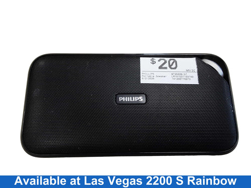 Phillips Bt3500b/37 Black Portable Speaker