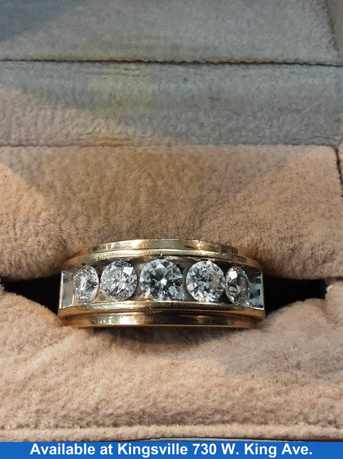 Men's Ring - Yellow Gold 10k (.417) 6.6 grams Size 10