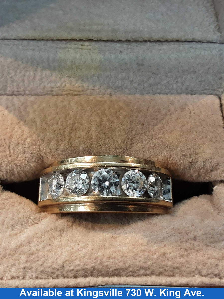 Men's Ring - Yellow Gold 10k (.417) 6.6 grams Size 10