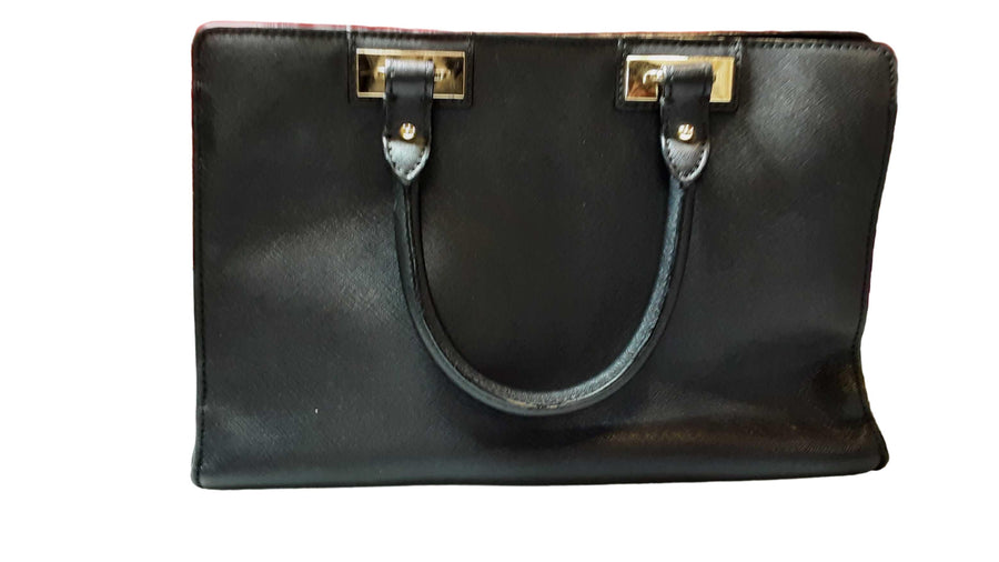 Michael Kors 38h7gqns7l Black Purse / Handbag