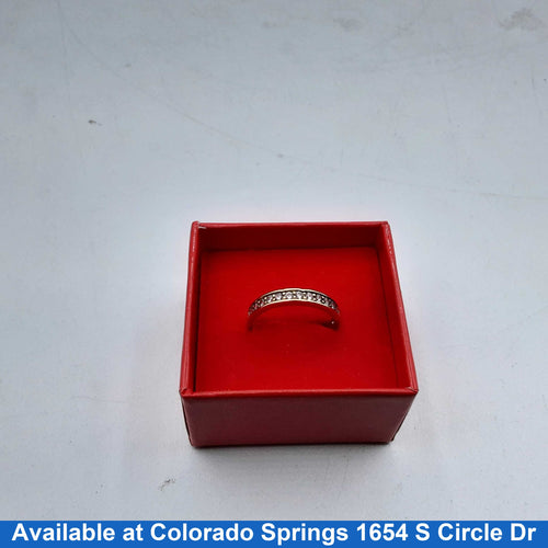 Women's Ring - Anniversary - Yellow Gold 14k (.585) 2.7 grams Size 8