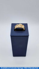 Men's Ring - Yellow Gold 14k (.585) 8.2 grams Size 10