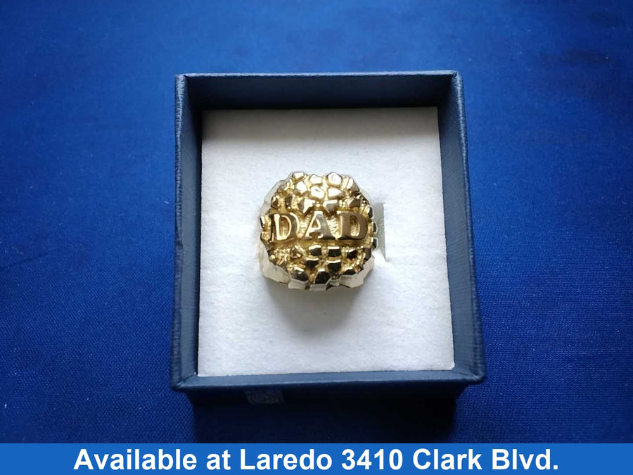 Men's Ring - Yellow Gold 10k (.417) 4.2 grams Size 9