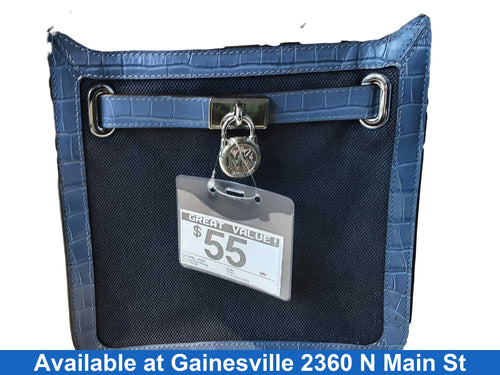 Michael Kors Blue Purse / Handbag
