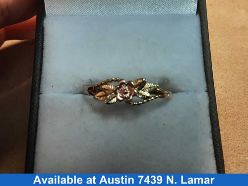 Women's Ring - Yellow Gold 10k (.417) 1.1 grams Size 20