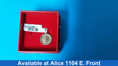 Coin Pendant - Yellow Gold 14k (.585) 1.3 grams