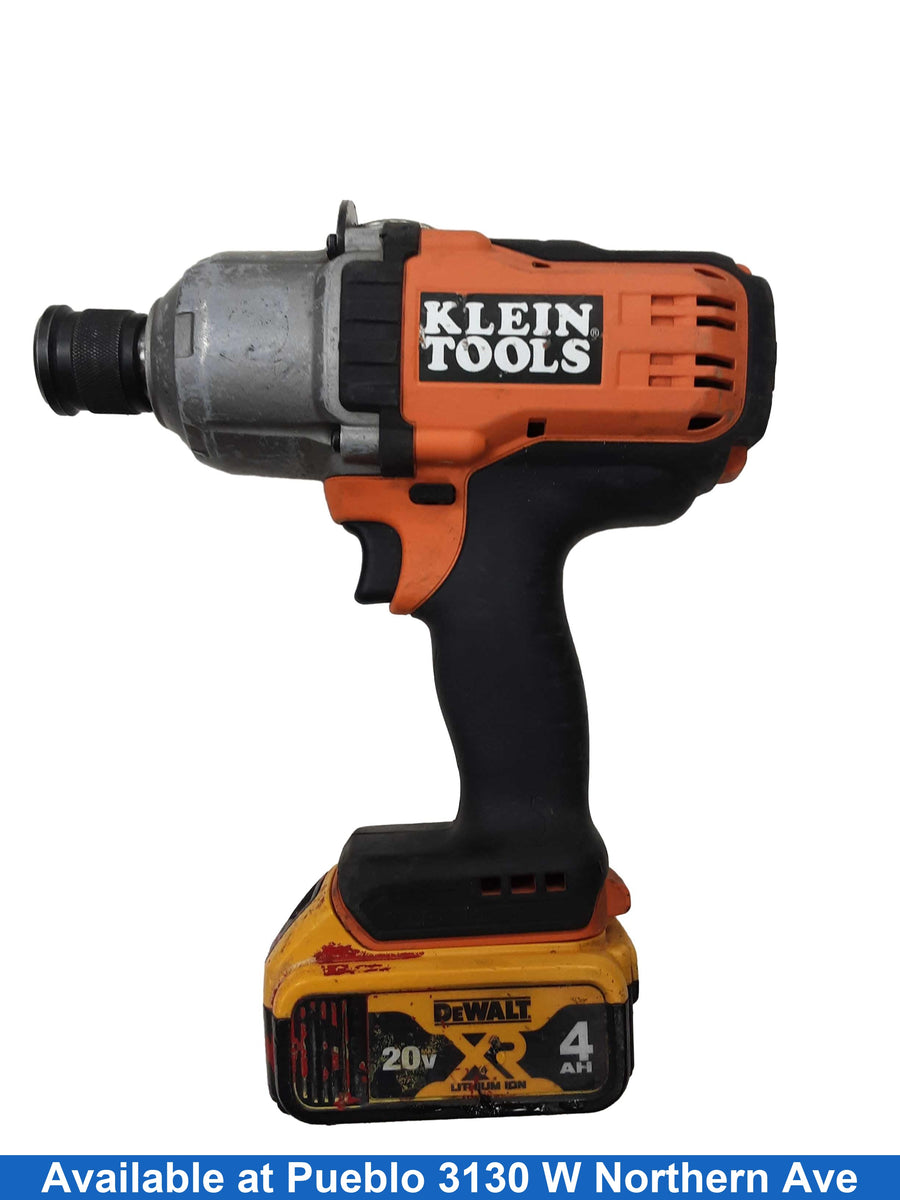 Klein Bat20-716 Orange Cordless Impact Drill