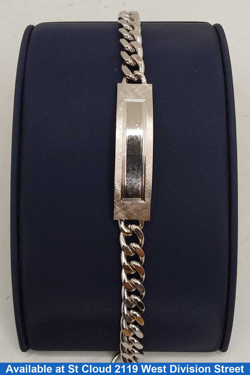 ID Bracelet - Silver 42.94 grams 8 inch
