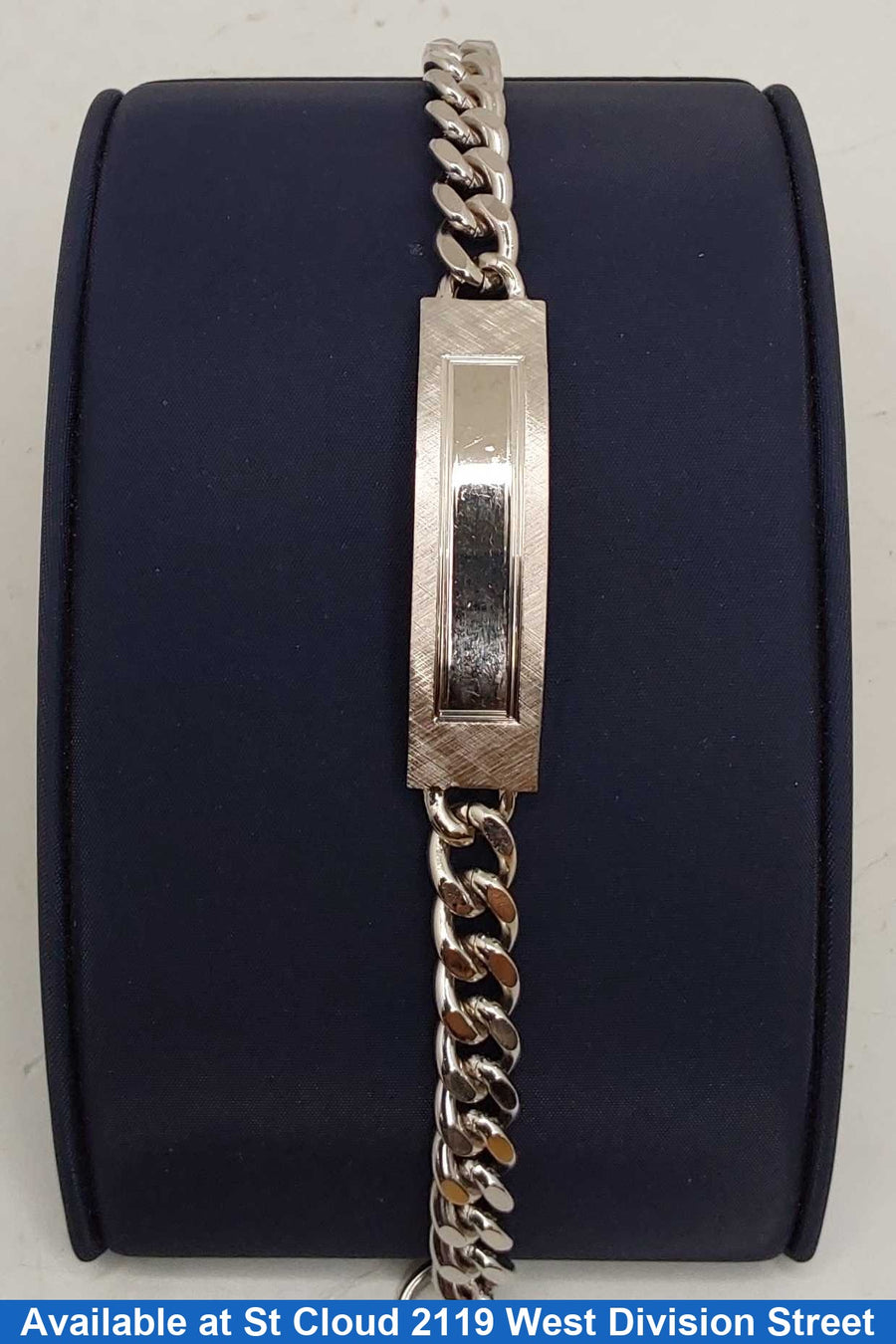 ID Bracelet - Silver 42.94 grams 8 inch