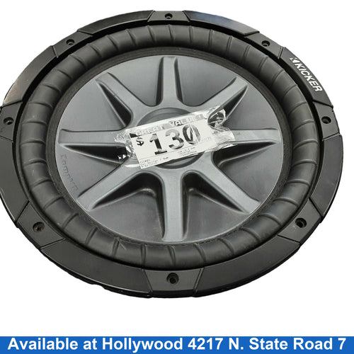 Kicker Cvr 12 4 Ohm Black Car Sub-Woofer