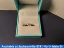 Ring - Wedding Band - White Gold 14k (.585) 1 grams Size 5