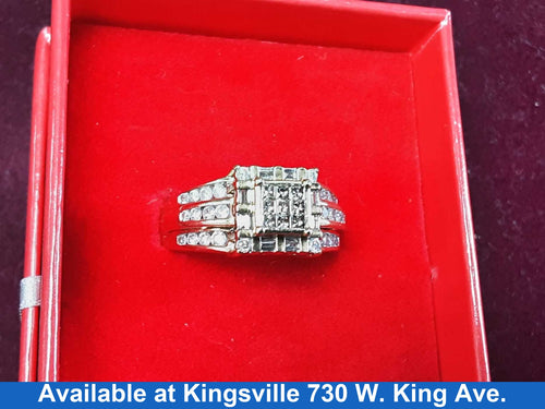 Ring - Wedding Set - Yellow Gold 10k (.417) 4.6 grams Size 7