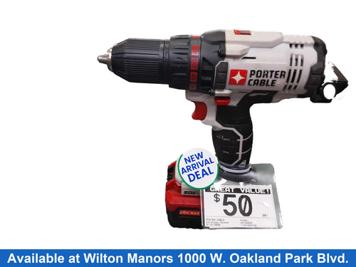 Porter-cable Pcc601 Gray Cordless Hammer Drill