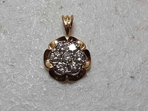 Symbol Pendant - Yellow Gold 14k (.585) 1.7 grams