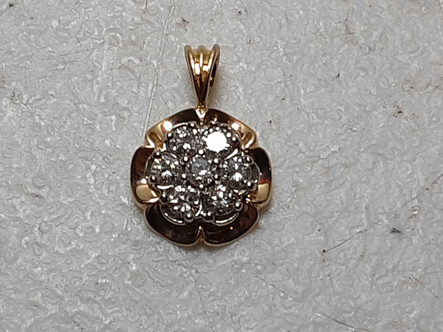 Symbol Pendant - Yellow Gold 14k (.585) 1.7 grams