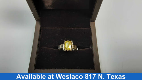 Women's Ring - Yellow Gold 10k (.417) 2.8 grams Size 8.5