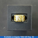 Men's Ring - Yellow Gold 10k (.417) 4.1 grams Size 7