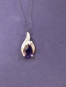 Diamond Pendant - Yellow Gold 10k (.417) 1 grams