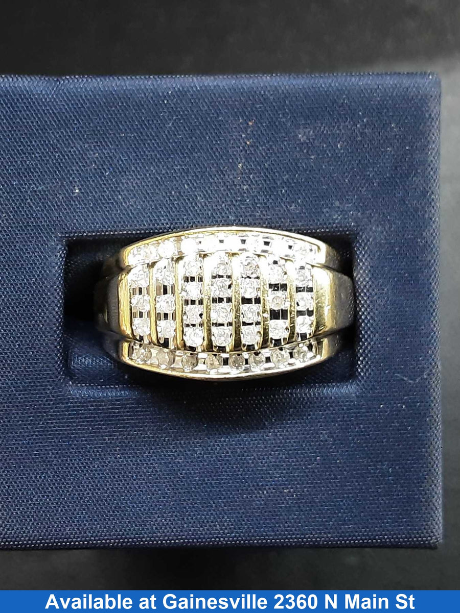 Men's Ring - Yellow Gold 10k (.417) 6.7 grams Size 11